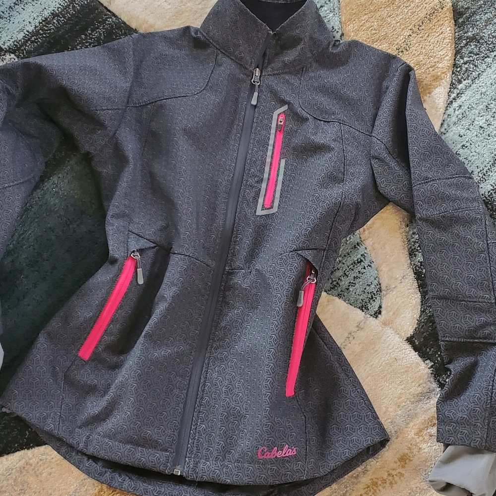 CABELA'S Fleece Lined Jacket - Size Medium (EUC)